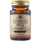 Vitamin K1 100 mcg, 100 tablet, Solgar