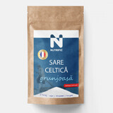 Coarse Celtic salt, manually extracted, 250gr, Nutrific
