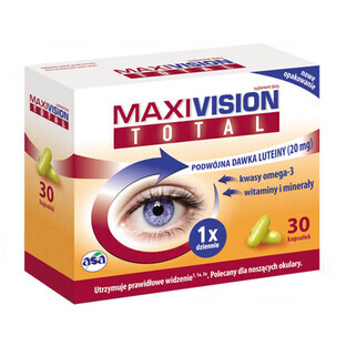 MaxiVision Total, 30 capsules