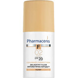 Pharmaceris F Coverage-Correction, fluid with fine coverage, 02 Sand, SPF 20, 30 ml