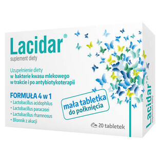 Lacidar 20 tabletek