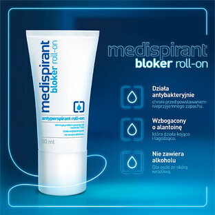 Medispirant, roll-on antiperspirant, 50 ml