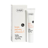 Ziaja, crema de ojos con vitamina E, todo tipo de pieles maduras, 15 ml
