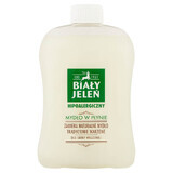 Săpun lichid hipoalergenic White Jeleń, rezervă, 500 ml