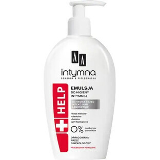 AA Intymna Help+, emulsion for intimate hygiene, 300 ml