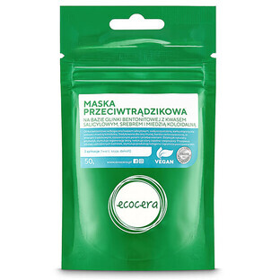 Ecocera, anti-acne cosmetic mask, 50 g