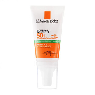 La Roche-Posay Anthelios, Gel cremă de față matifiant, SPF 50+, 50 ml