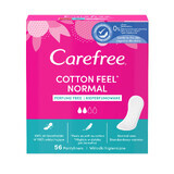 Serviettes hygiéniques Carefree, coton, 56 pièces