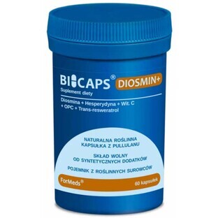 ForMeds Bicaps Diosmin+, 60 capsule