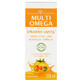 MultiOmega, pentru copii cu vârsta peste 3 ani și adulți, aromă de fructe tropicale, 250 ml