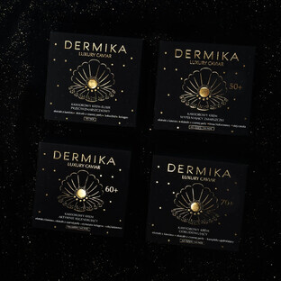 Dermika Luxury Caviar 70+, cremă de caviar restauratoare, 50 ml