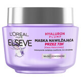 L'Oreal Elseve Hyaluron Plump, mascarilla hidratante para cabellos deshidratados, 300 ml