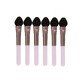 Set di applicatori per ombretti Inter Vion Rose Collection, 6 pezzi.