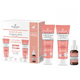 Set Flos-Lek A+D+E+K care, vitamin moisturizing cream, SPF 15, 50 ml + vitamin nourishing cream, 50 ml + vitamin skin firming oil, 5 ml