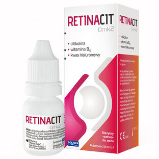 Retinacit Omk2, eye drops, 10 ml