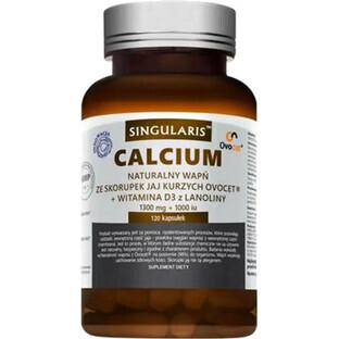 Naturbelassenes Calcium aus Hühnereierschalen, 120 Kapseln
