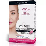 Collagen and Hyaluronic Acid Intense, 30 tablets, Interherb