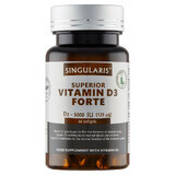Integratore di Vitamina D3 Extra Forte - Integratore Alimentare 5000 UI - 60 capsule