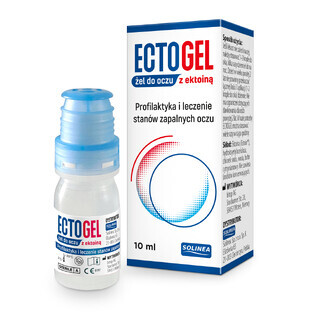 Ectogel, ectoin eye gel, 10 ml