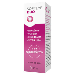 Softeye Duo, oogdruppels, 10 ml