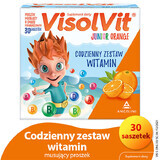 VisolVit Junior Arancia, polvere effervescente, gusto arancia, 30 bustine CONFEZIONE DISTRUTTA
