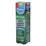 Plusssz Active 100% Energy Complex, 20 Brausetabletten VERUNREINIGTE VERPACKUNG