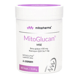 Mito-Pharma MitoGlucan MSE, 60 cápsulas FECHA CORTA