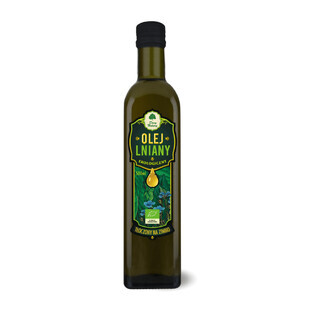 Dary Natury Olio di lino biologico, spremuto a freddo, 500 ml