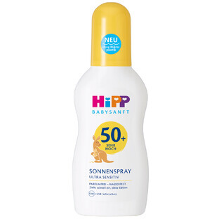 HiPP Babysanft, sunscreen lotion, spray, SPF 50+, 150 ml