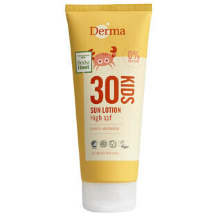 Derma Sun Kids, sun cream for children, SPF 30, 200 ml