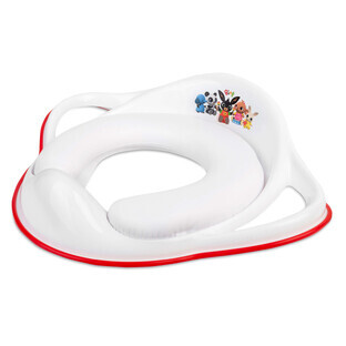 Maltex, cojín de asiento blando, Bing, blanco y rojo, 1 pieza