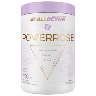 Allnutrition Alldeynn PowerRose, sabor a manzana, 450 g