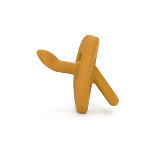 Suavinex Color Essence SX Pro Pacifier, 100% Silicone, Anatomical, Mustard, 0-6 Months, 1 Pc