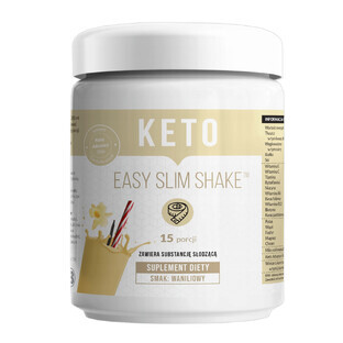 Batido Keto Easy Slim, sabor vainilla, 540 g