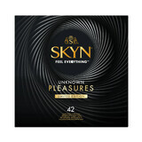 Unimil Skyn Unknown Pleasure, mysterie non-latex condoomset, 42 stuks