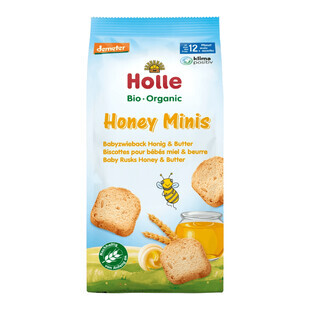Holle Mini Beschuit Bio, na 8 maanden, 100 g