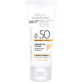 Gerovital H3 Derma+ Sonnencreme LSF 50 Goldener Farbton, 50 ml