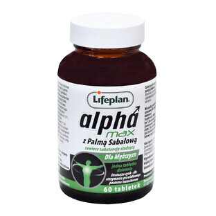 Lifeplan Alpha Max avec Sabal Palm, 60 comprimés