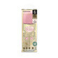 Suavinex SX Pro, biberón, flujo rápido, con tetina fisiológica, Gold Premium, rosa, 360 ml
