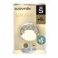Suavinex Premium Gold Edition, dummy clip, grijs, 1 stuk