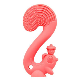 Mombella, chew toy, squirrel, red, after 3 months, 1 pc
