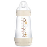 MAM Perfect Start Anti-Colic, anti-colic bottle, Better Together, unisex, from 2 months, 260 ml
