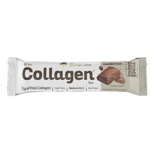 Olimp Collagen Bar, baton proteic, aromă de ciocolată, 44 g