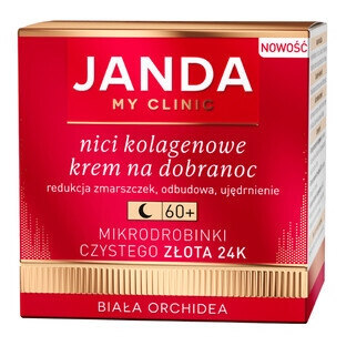 Janda My Clinic Collagen Threads 60+, Creme zum Schlafengehen, 50 ml