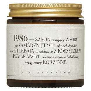 Ministry of Good Soap, geurkaars 1986, 120 ml