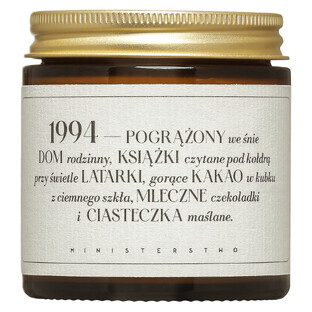 Ministero del Buon Sapone, candela profumata 1994, 120 ml