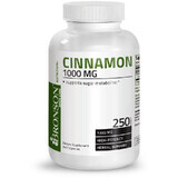Diabetic Support Cinnamon 1000 mg, 250 capsules, Bronson Laboratories