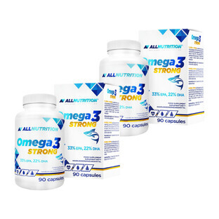Allnutrition Omega 3 Strong set, 2 x 90 capsule