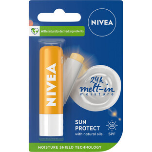 Nivea Sun Protect, rossetto nutriente, SPF 30, 4,8 g