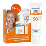 Pharmaceris S Sensi Protect, Daily Protection Emulsion, SPF 50+, 50 ml + Set, Sun Protection Emulsion, SPF 50+, 10 ml + cream, free sample